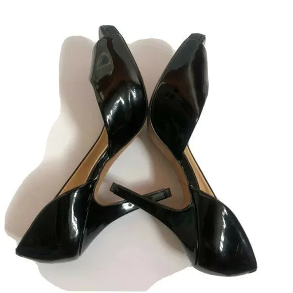 Jessica Simpson Black patent Heels size 9 M - Picture 5 of 16